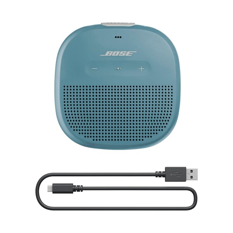 Altavoz inalámbrico - BOSE SOUNDLINK MICRO, Bluetooth, 6h, Azul Stone Blue