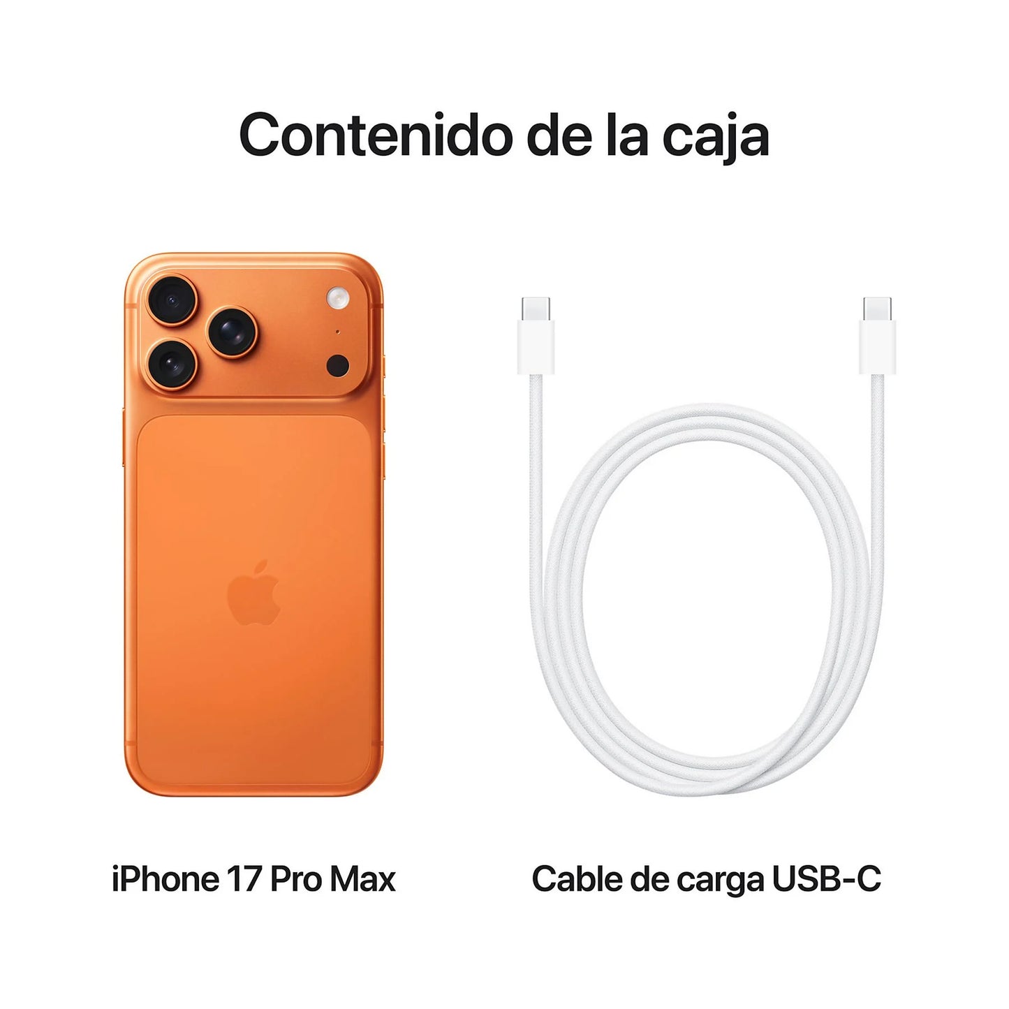 Apple iPhone 17 Pro Max 256 GB – Naranja Cósmico