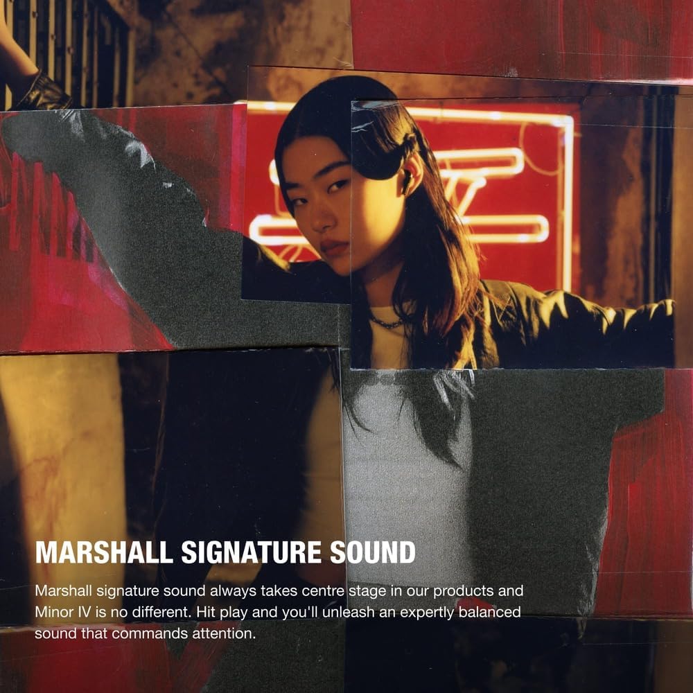 Marshall Minor IV - Auriculares Bluetooth True Wireless