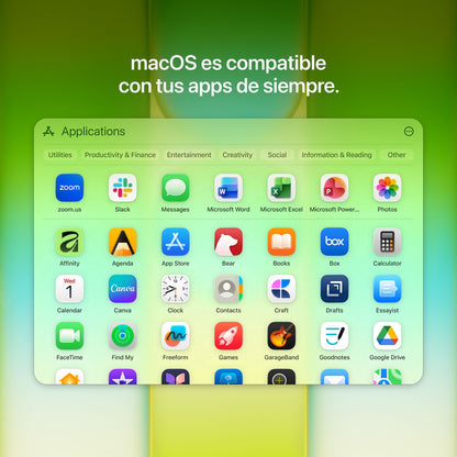 Apple MacBook Neo (2026), 13" Liquid Retina, Chip A18 Pro, CPU 6 núcleos + GPU 5 núcleos, 8GB RAM, 256GB SSD, Magic Keyboard, Indigo, Sin AC