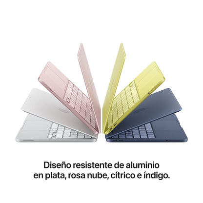 Apple MacBook Neo (2026), 13" Liquid Retina, Chip A18 Pro, CPU 6 núcleos + GPU 5 núcleos, 8GB RAM, 256GB SSD, Magic Keyboard, Indigo, Sin AC