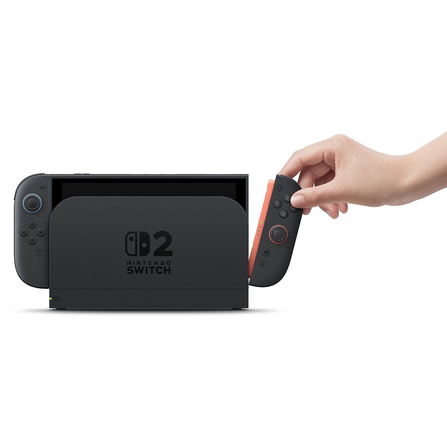 Consola - Nintendo Switch 2, 7.9” Full HD HDR 120 Hz, 256 GB, Magnetic Joy-Con 2 con modo ratón, Azul y Rojo Neón