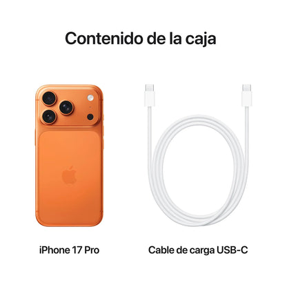 Apple iPhone 17 Pro 512 GB – Naranja Cósmico