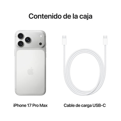 Apple iPhone 17 Pro Max 256 GB – Plata