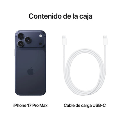 Apple iPhone 17 Pro Max 256 GB – Azul Oscuro
