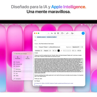 Apple MacBook Neo 13″ (2026) A18 Pro, 8 GB RAM, 512 GB SSD, Rosa Nube