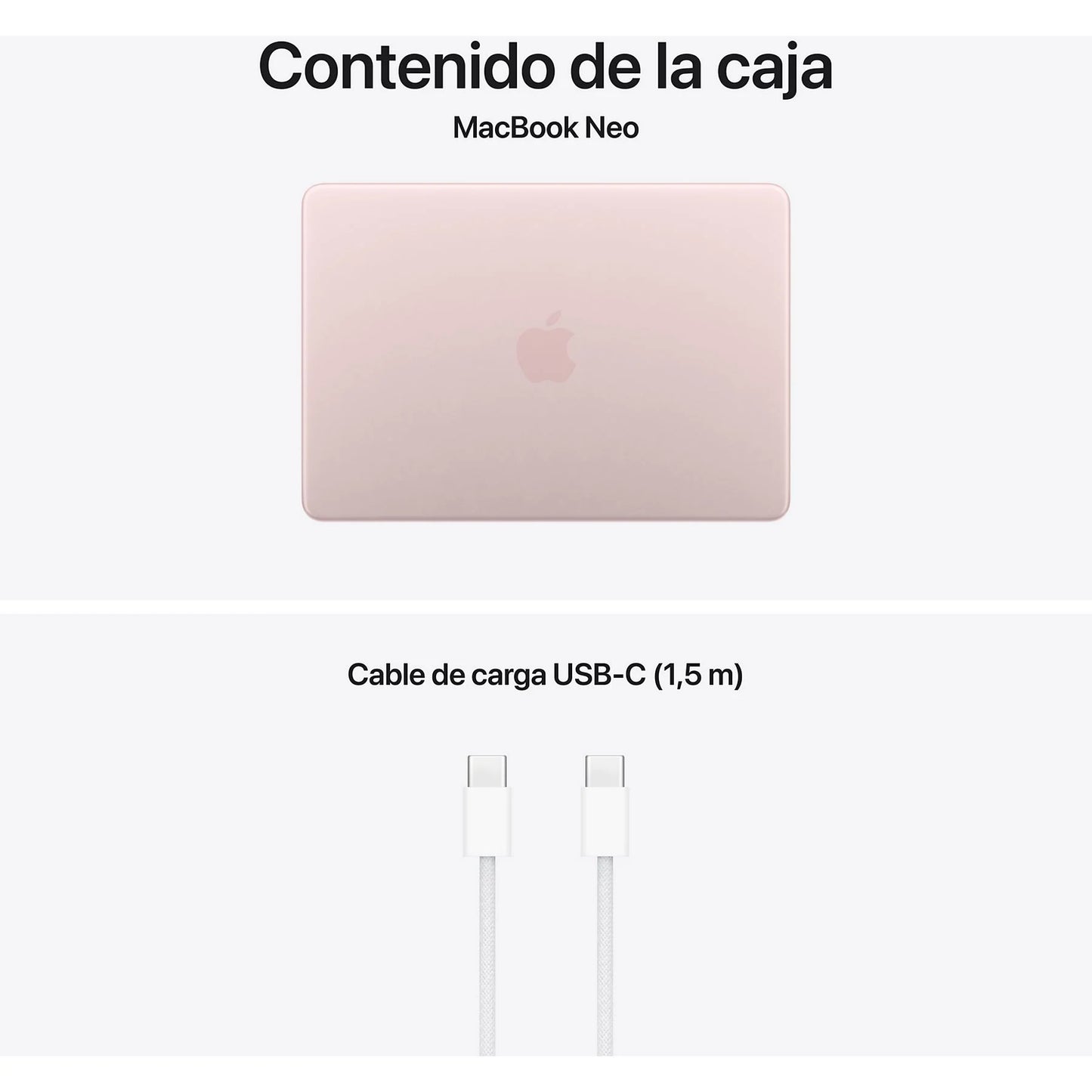 Apple MacBook Neo 13″ (2026) A18 Pro, 8 GB RAM, 512 GB SSD, Rosa Nube