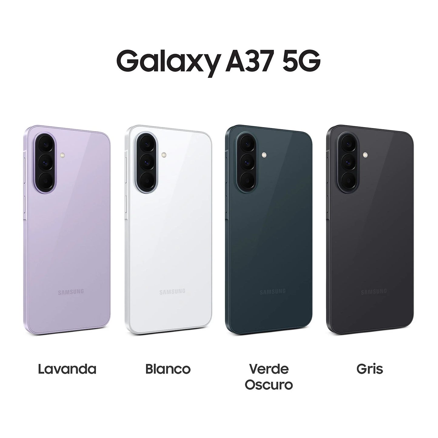 Samsung Galaxy A37 5G 256 GB, 8 GB RAM – Verde oscuro