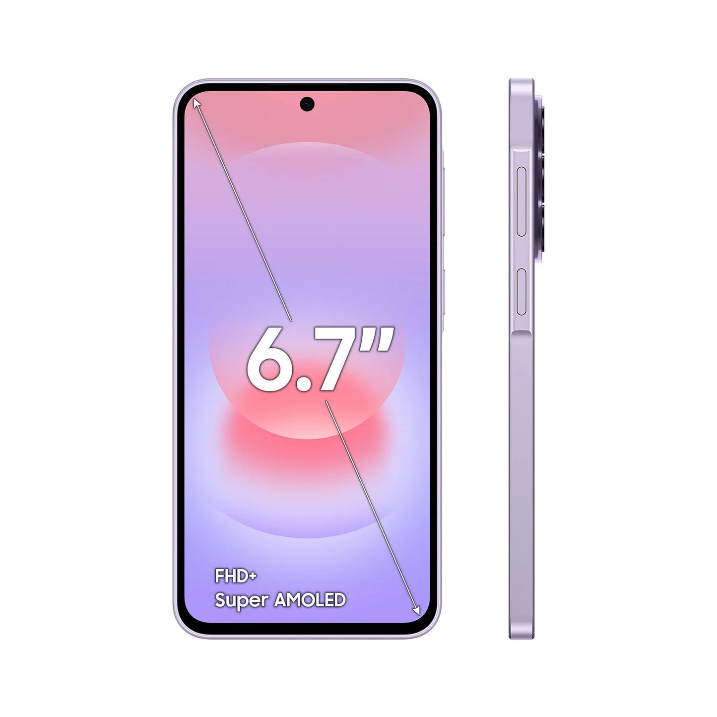 Samsung Galaxy A37 5G 256 GB, 8 GB RAM – Lavanda