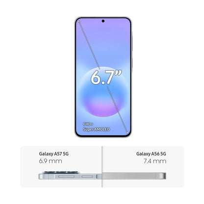 Samsung Galaxy A57 5G 256 GB, 8 GB RAM – Azul claro