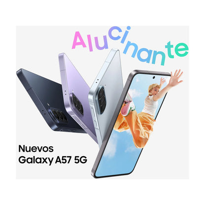 Samsung Galaxy A57 5G 256 GB, 8 GB RAM – Azul claro