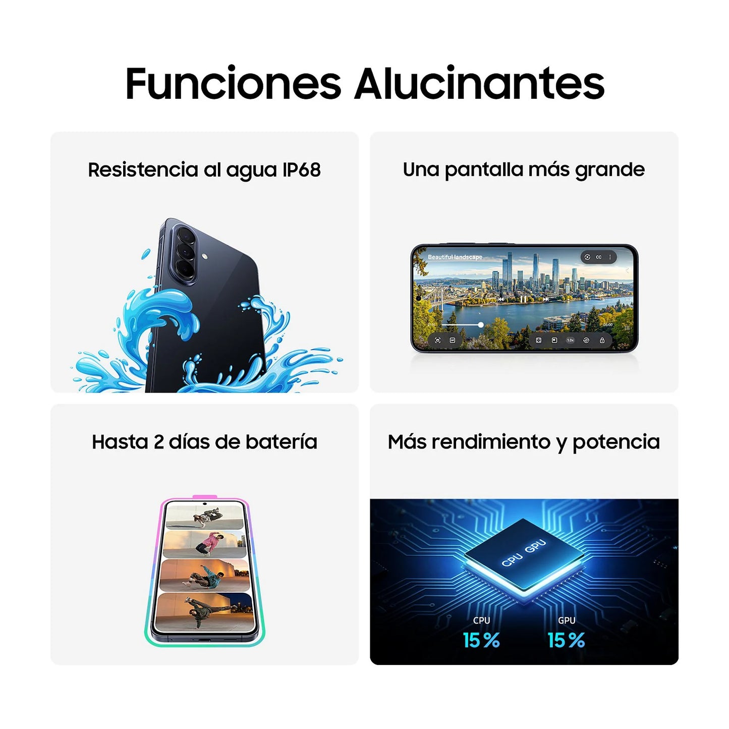 Samsung Galaxy A57 5G 512 GB, 12 GB RAM – Lila
