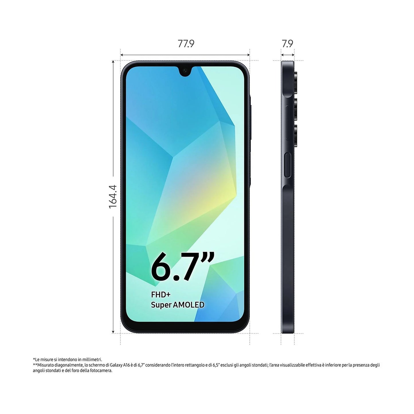 Samsung Galaxy A16 4G 128 GB / 4 GB RAM – Negro