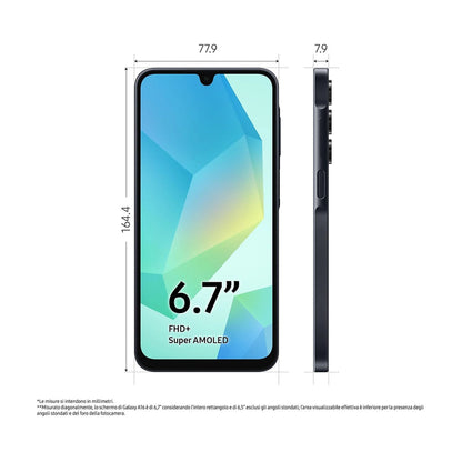 Samsung Galaxy A16 4G 128 GB / 4 GB RAM – Negro