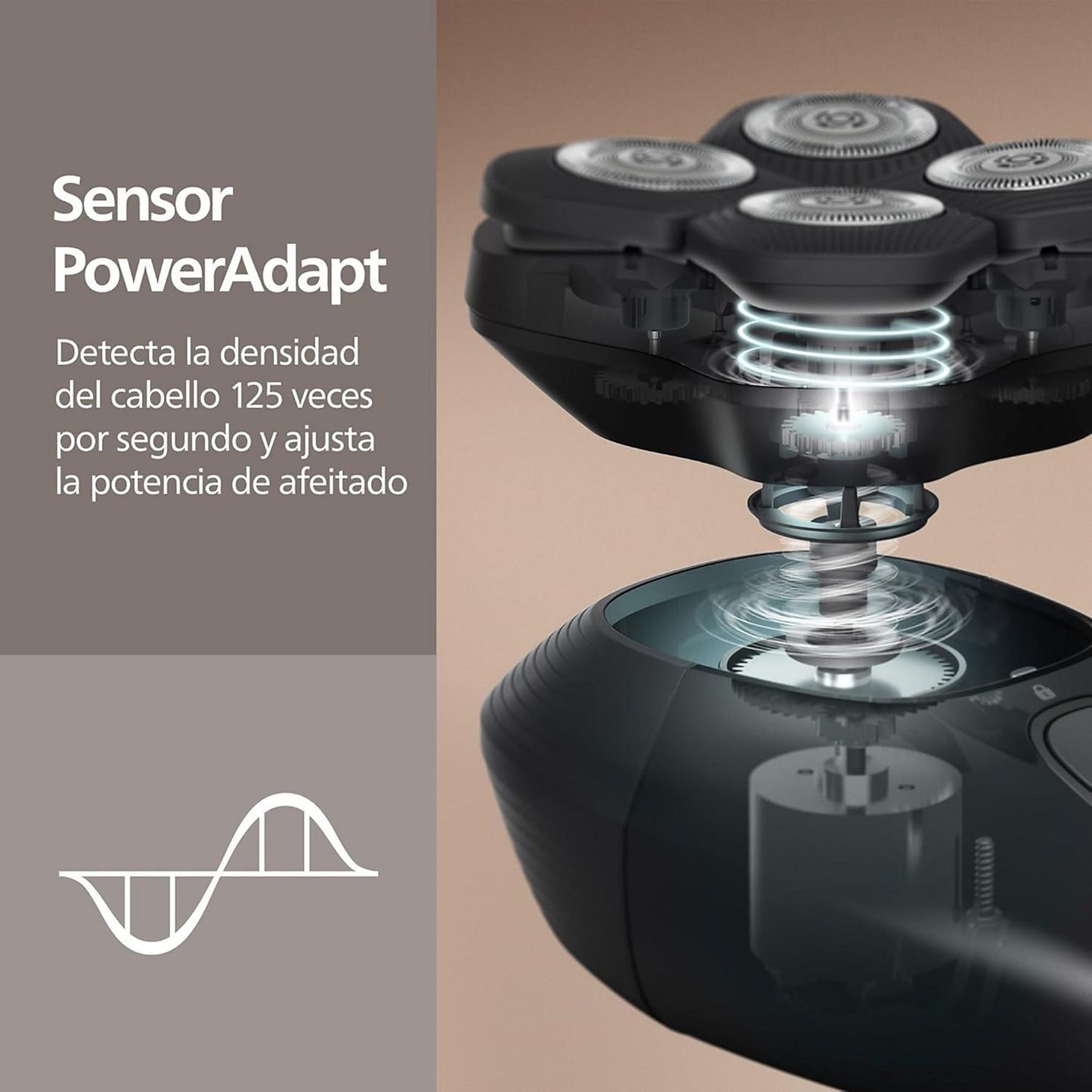 Afeitadora - Philips Head Shaver Pro 7000 HS7980/15