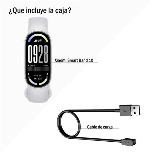 Xiaomi Smart Band 10 Glacier Silver