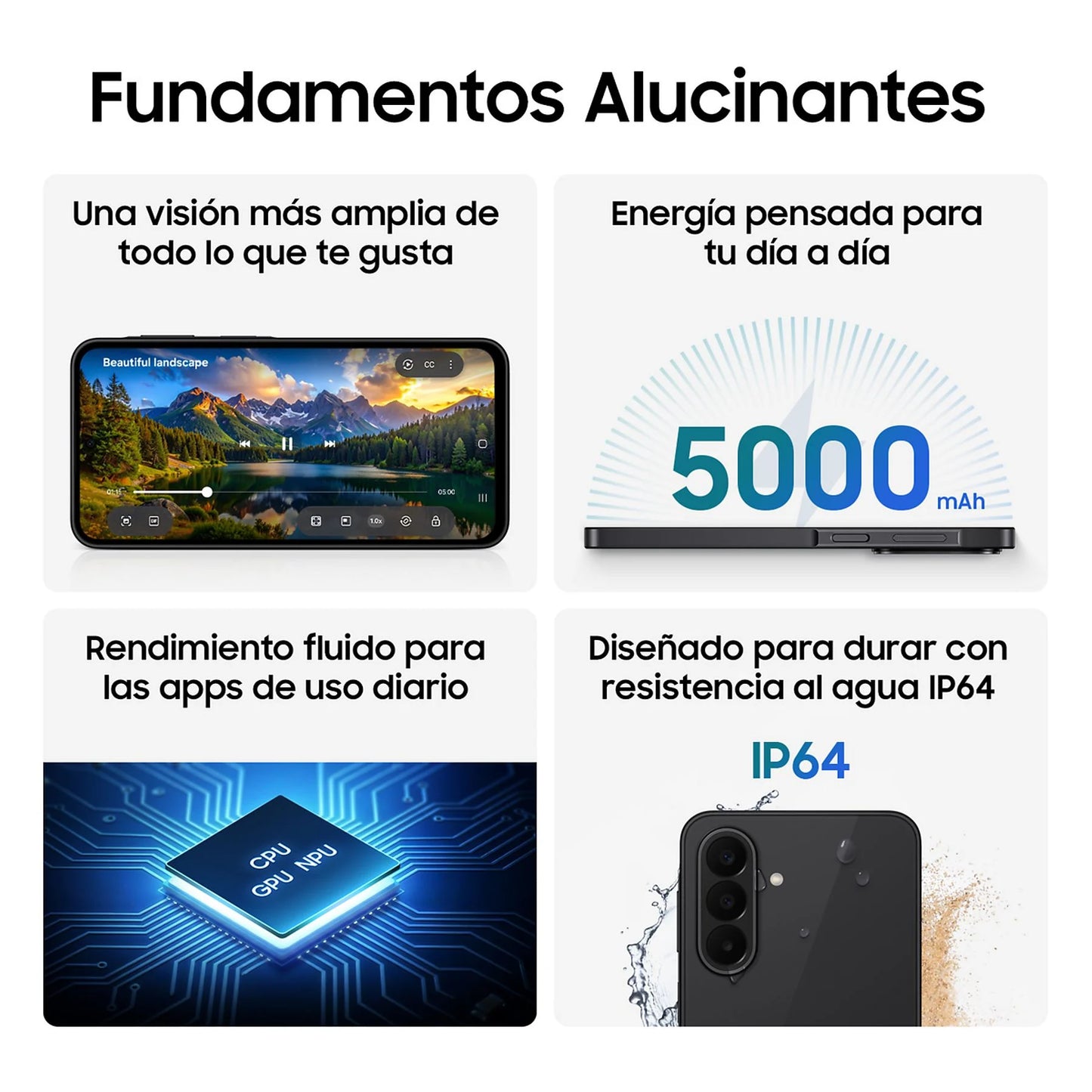 Samsung Galaxy A27 5G 128 GB, 6 GB RAM – Rosa claro