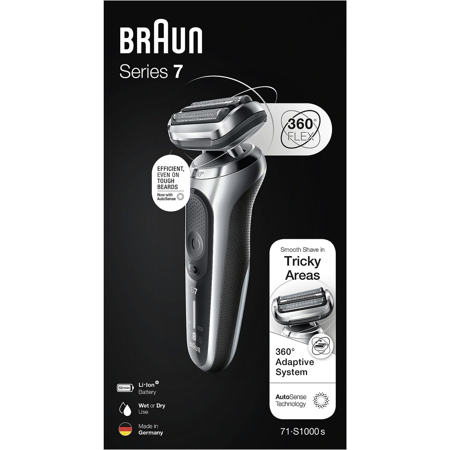 Afeitadora - Braun Series 7 71-S1000s