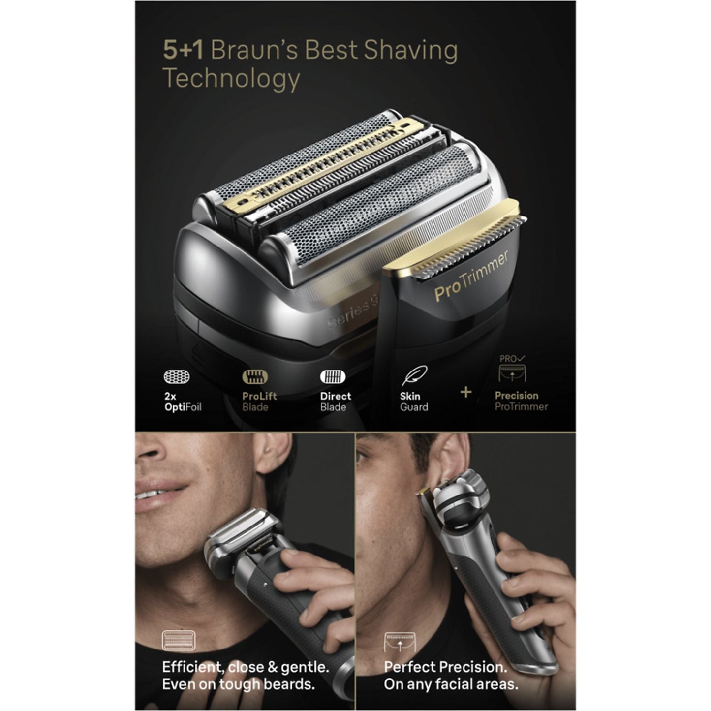 Afeitadora - Braun Series 9 PRO+ 9565cc