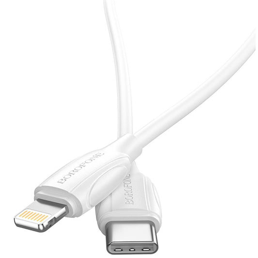 Cable Borofone BX19 USB-C a Lightning | 2 Metros | 20W / 3A