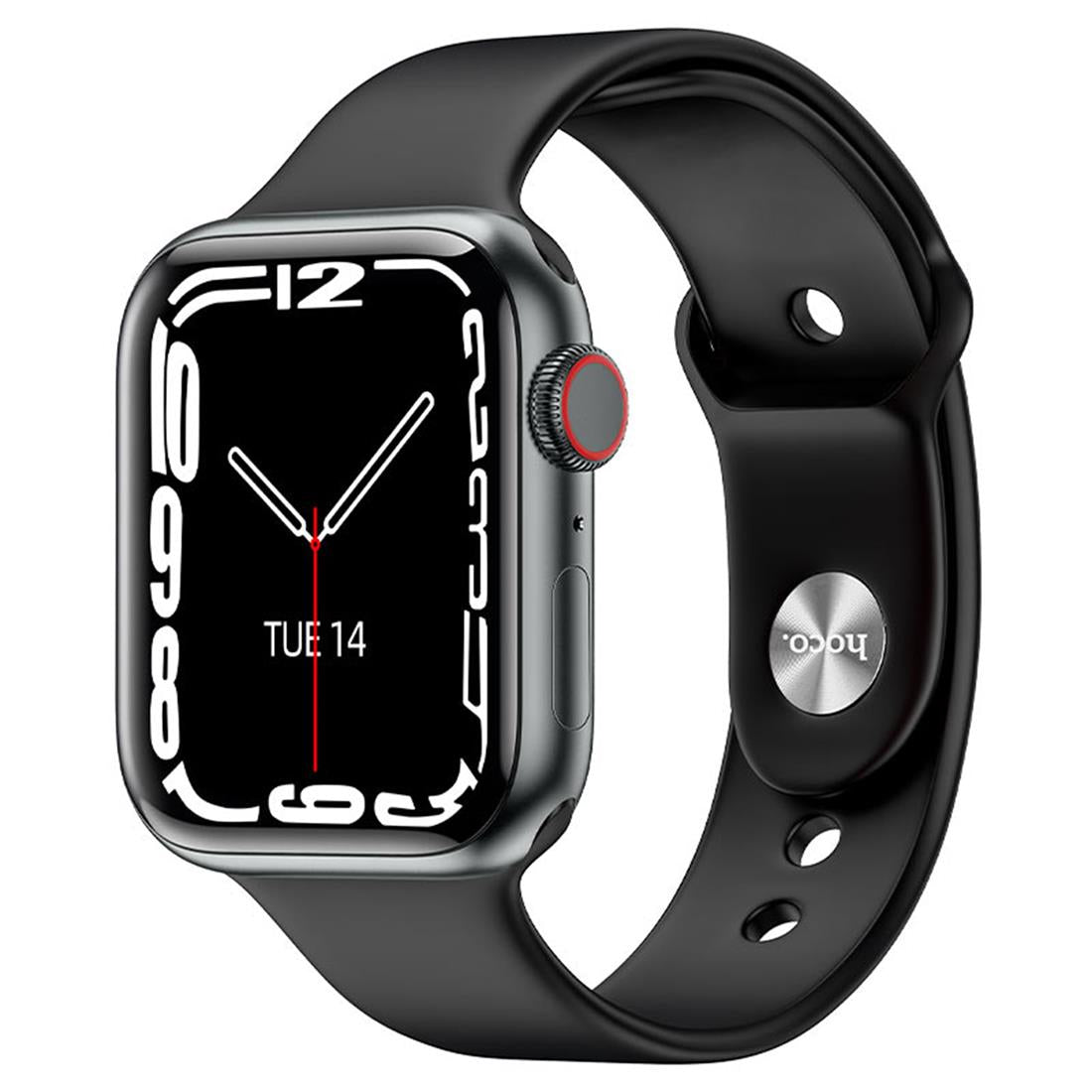 Smartwatch Hoco Y1 Pro Negro con Bluetooth, Llamadas y GPS