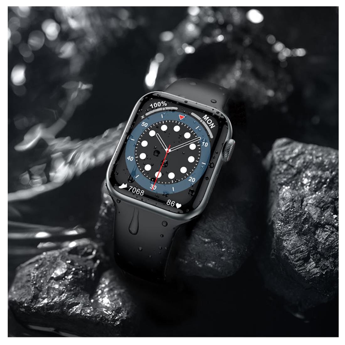 Smartwatch Hoco Y1 Pro Negro con Bluetooth, Llamadas y GPS