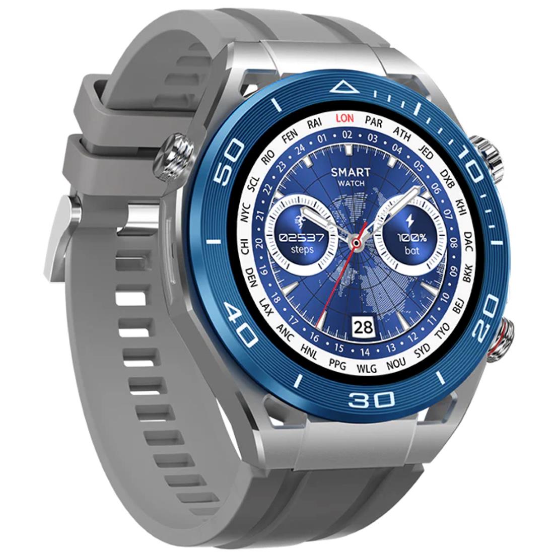 Hoco Y16 SmartWatch Deportivo Plata