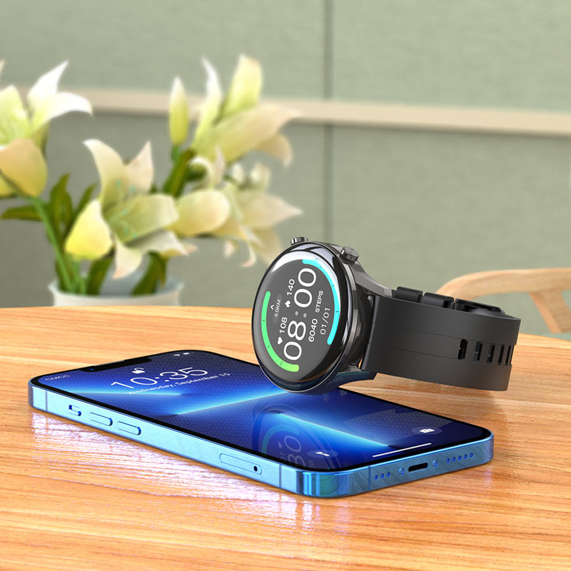 Hoco Y7 Black Sport Smartwatch