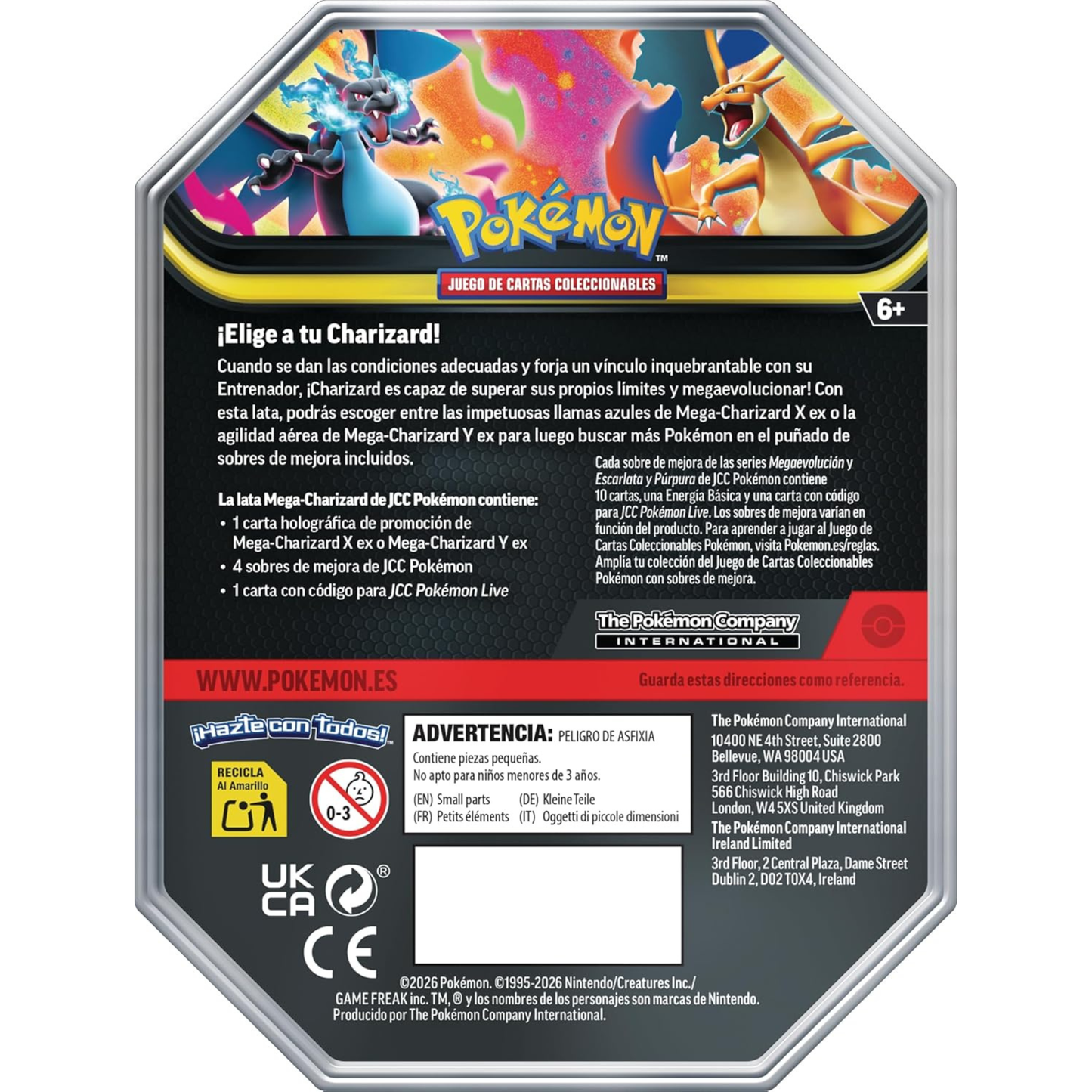 Pokemon TCG - Lata Mega-Charizard