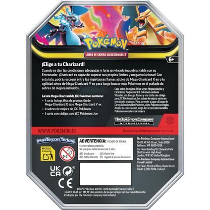 Pokemon TCG - Lata Mega-Charizard