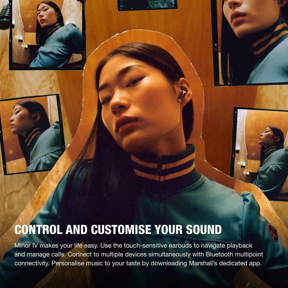 Marshall Minor IV - Auriculares Bluetooth True Wireless