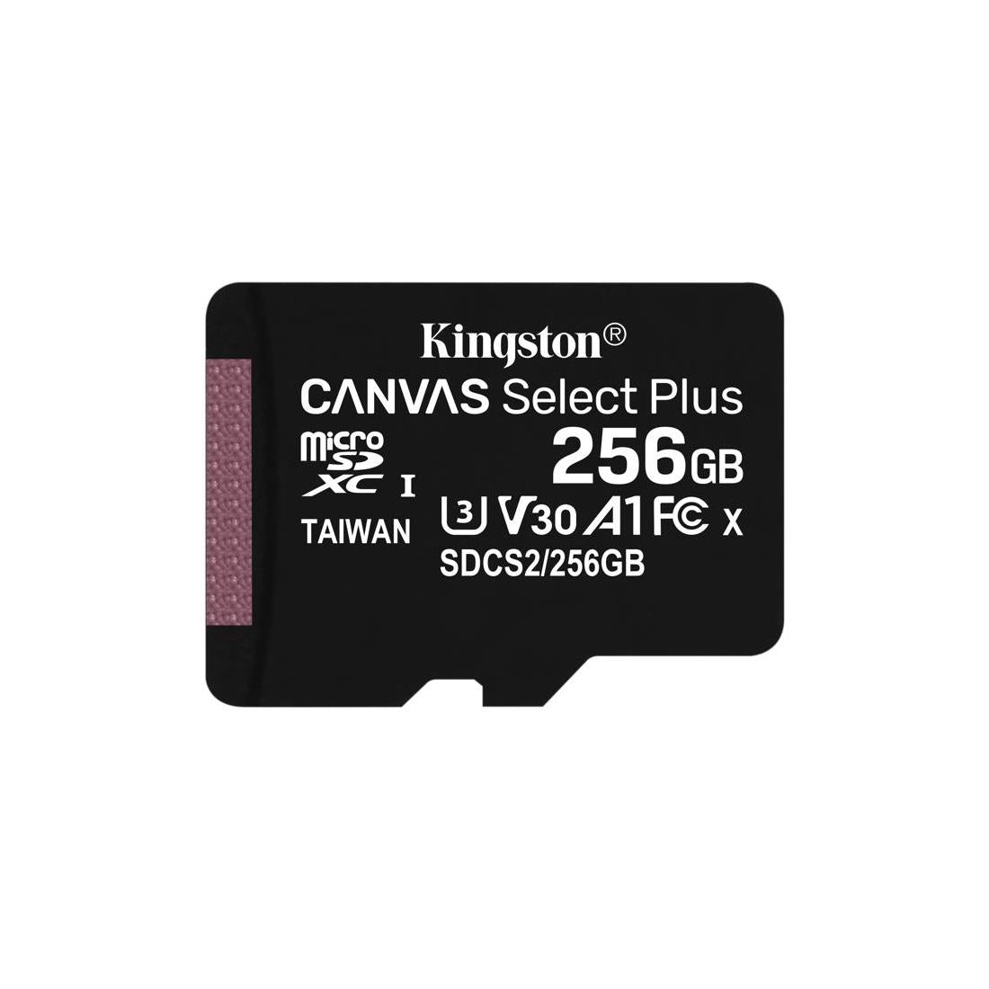 Tarjeta MicroSD Kingston Canvas Select Plus
