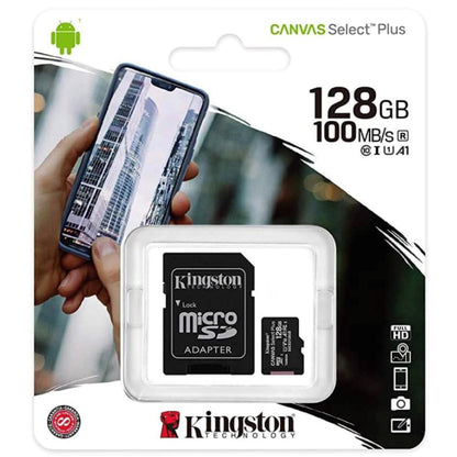 Tarjeta MicroSD Kingston Canvas Select Plus