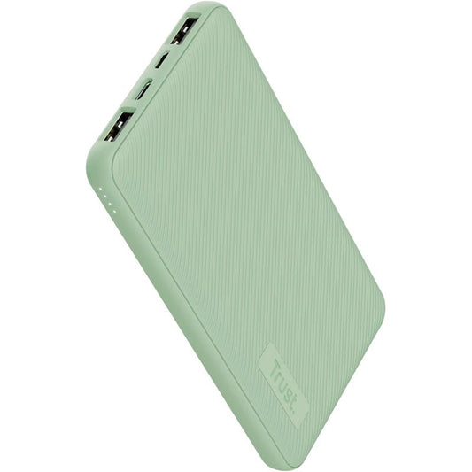 Power Bank Trust Primo Slim 10000mAh - Carga Rápida USB-C y Micro-USB