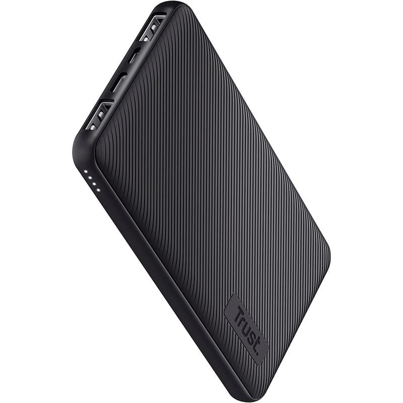 PowerBank Trust Primo Slim 5000mAh - Carga Rápida USB-C y Micro-USB