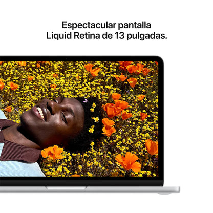Apple MacBook Neo (2026), 13" Liquid Retina, Chip A18 Pro, CPU 6 núcleos + GPU 5 núcleos, 8GB RAM, 256GB SSD, Magic Keyboard, Silver, Sin AC