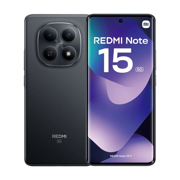 Xiaomi Redmi Note 15 5G 8 GB + 256 GB – Negro