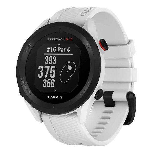 Smartwatch - GARMIN Approach S12 Blanco Smartwatch Golf, Blanco, Talla única, 1,69 "