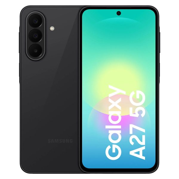 Samsung Galaxy A27 5G 128 GB, 6 GB RAM – Negro