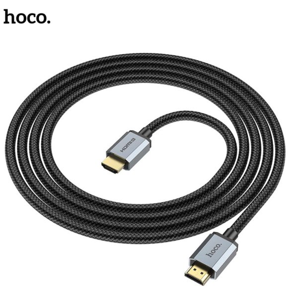 Hoco US03, cable HDMI 2.1 de 2 m – Negro